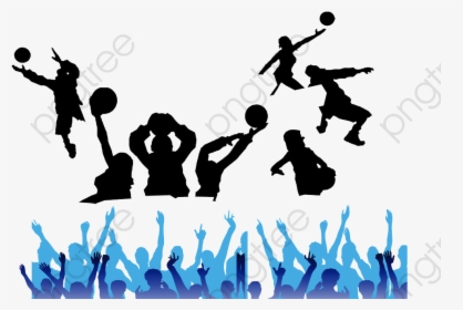 Physical Education Work Out - Basketball And Volleyball Background, HD Png Download, Transparent PNG