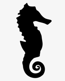 Seahorse Silhouette - Seahorse Silhouette Svg, HD Png Download, Transparent PNG