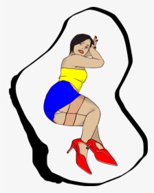 Woman Cartoon Computer Icons - Stripper Png, Transparent Png, Transparent PNG