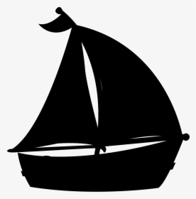 Caravel Clip Art Sailboat Galleon Silhouette - Sailing Boat Silhouette, HD Png Download, Transparent PNG