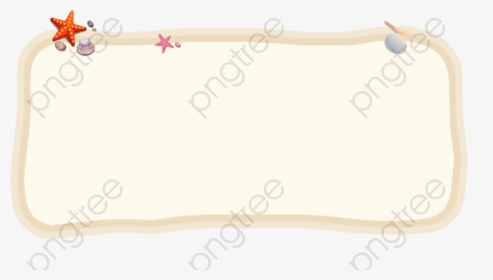 Border Starfish Commercial Use - Cartoon, HD Png Download, Transparent PNG