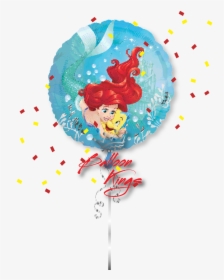 Little Mermaid Ariel Round - Vector Sirenita Ariel Logo, HD Png Download, Transparent PNG