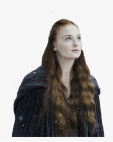 #sansa Stark - Sansa Stark Season 7 Hair, HD Png Download, Transparent PNG