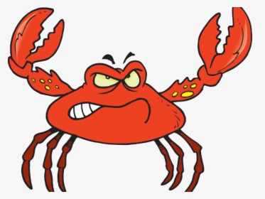 Crab Cliparts - Crab Cartoon Png, Transparent Png, Transparent PNG