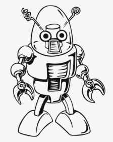 Cartoon Robot Coloring Pages - Pj Masks Robot Coloring Pages, HD Png Download, Transparent PNG