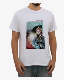Camiseta Sansa Stark De Thay Ferna - Camiseta Nossa Senhora Aparecida, HD Png Download, Transparent PNG
