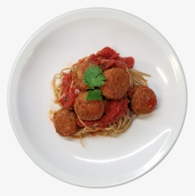 Whole-wheat Spaghetti With Falafel & Vegetables - Pepperoni, HD Png Download, Transparent PNG