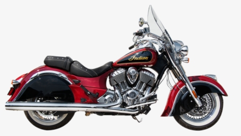 4” Silver Bullet Slip-on Mufflers Samson Indian Motorcycle - Indian Chief Motorcycle Red, HD Png Download, Transparent PNG