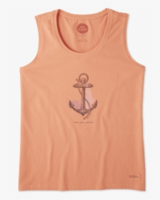 Women S Find Your Anchor Crusher Scoop Tank - Active Tank, HD Png Download, Transparent PNG