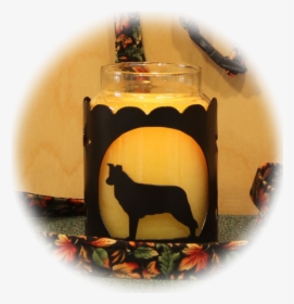 Border Collie Dog Breed Jar Candle Holder - Dog Licks, HD Png Download, Transparent PNG