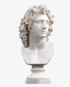 Bust Of Alexander The Great - Alexander The Great Bust, HD Png Download, Transparent PNG