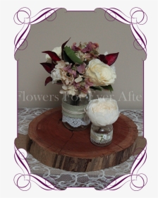 Vintage Pastel Table Posy - Wedding Basket For Flower Girl, HD Png Download, Transparent PNG