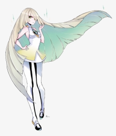 Transparent Ryuko Matoi Png - Pokemon Lusamine Hair, Png Download, Transparent PNG