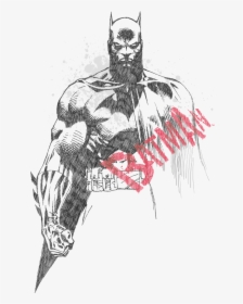Batman - Sketch Bat Logo, HD Png Download, Transparent PNG