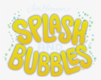 Splash And Bubbles Logo Png, Transparent Png, Transparent PNG