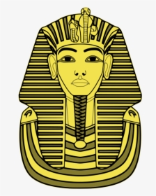 Tutankhamun - Drawing Tutankhamun Death Mask, HD Png Download, Transparent PNG