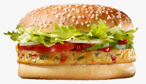 Veggie Burger Transparent, HD Png Download, Transparent PNG