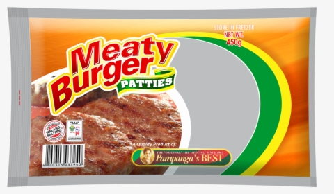 Pampangas Best Products Burger Patty, HD Png Download, Transparent PNG