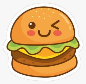 Hamburger Clipart Burger - Cute Hamburger Clip Art, HD Png Download, Transparent PNG