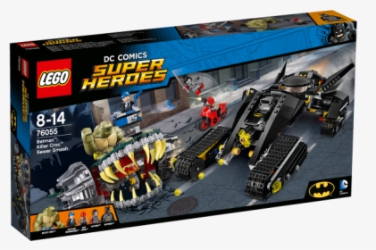 Lego Super Heroes Batman Killer Croc Sewer Smash 76055, HD Png Download, Transparent PNG