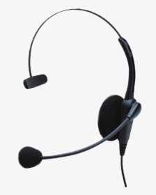 Voyager Has A Sleek Over Head Headset Design Does Not - Microphone, HD Png Download, Transparent PNG
