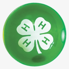 4-h Super Bouncy Ball - Transparent Background White 4 H Clover, HD Png Download, Transparent PNG