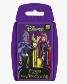 Disney Villains Card Game - Top Trumps Disney Villains, HD Png Download, Transparent PNG