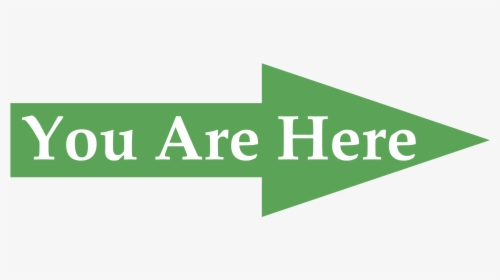 Introduction To Seel - You Are Here Arrow, HD Png Download, Transparent PNG