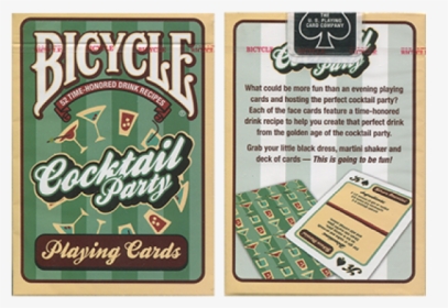 Bicycle Cocktail Party Playing Cards, HD Png Download, Transparent PNG