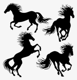 Horse Silhouette 4, HD Png Download, Transparent PNG