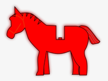 Horse Clipart Red - Clip Art, HD Png Download, Transparent PNG