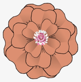 Flower 4 Leaf Clover Corsage Resubmission - Corsage Flower Graphic, HD Png Download, Transparent PNG