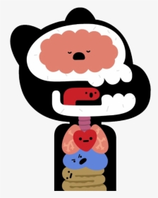 Gumball Internal Organs - Amazing World Of Gumball Organs, HD Png Download, Transparent PNG