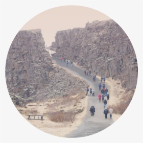 Earthquake Crack Png , Png Download - Þingvellir, Transparent Png, Transparent PNG