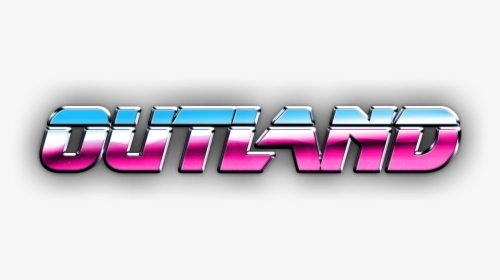 Outland Logo Synthwave - Synthwave Transparent Background, HD Png Download, Transparent PNG