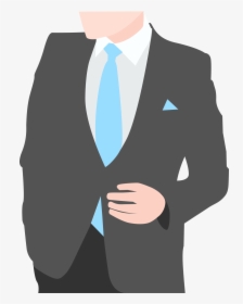 Business Attire With A Breast Pocket Handkerchief - Informal Wear, HD Png Download, Transparent PNG
