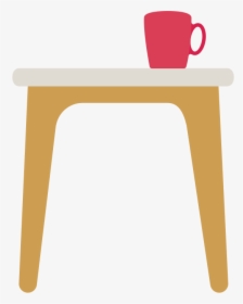 On Table Png - Side Table Vector Png, Transparent Png, Transparent PNG
