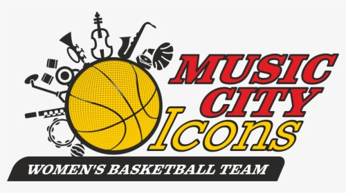 Music City Icons Bunker Labs Nashville - Basketball And Music Logo, HD Png Download, Transparent PNG