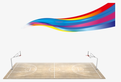 Basketball Court Floor Png - Floor, Transparent Png, Transparent PNG