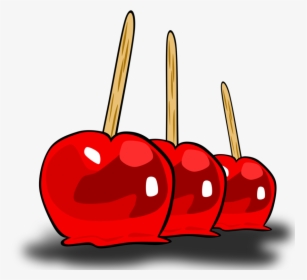 Heart,love,apple - Candy Apple Clipart Png, Transparent Png, Transparent PNG