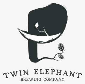 Twin Elephant Set The Vector - Twin Elephant Brewery, HD Png Download, Transparent PNG