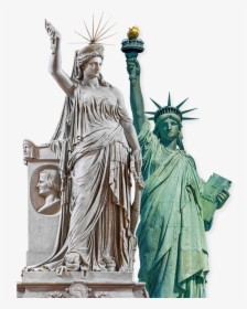 Photo Of Statues - Statue Of Liberty, HD Png Download, Transparent PNG