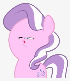 Rainbow Dash Pinkie Pie Derpy Hooves Face Pink Nose - Mlp Diamond Tiara Face, HD Png Download, Transparent PNG