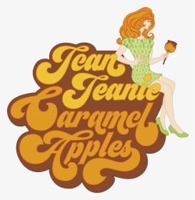 Jean Jeanie Caramel Apples - Illustration, HD Png Download, Transparent PNG