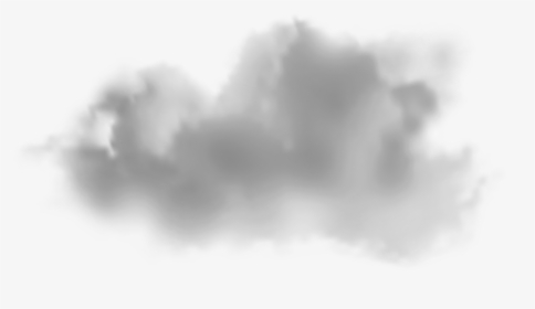 Cloud Background - Monochrome, HD Png Download, Transparent PNG