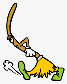 Free Stock Photo Illustration - Clipart Cartoon Broom, HD Png Download, Transparent PNG