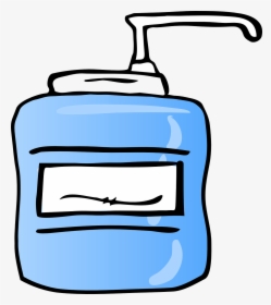 Hand Sanitizer Cartoon Transparent, HD Png Download, Transparent PNG