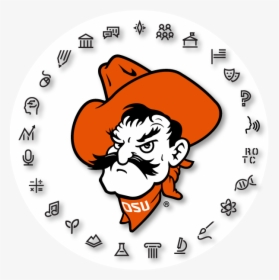 Oklahoma State Pistol Pete, HD Png Download, Transparent PNG