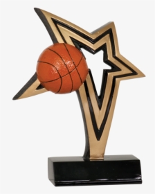 Infinity Star Basketball Resin Award - Trophy, HD Png Download, Transparent PNG