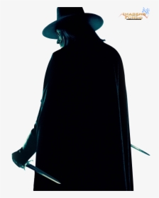 V For Vendetta Back, HD Png Download, Transparent PNG